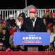 Former U.S. President Donald Trump speaks at a rally in Florence, Arizona, on Jan. 15, 2022.